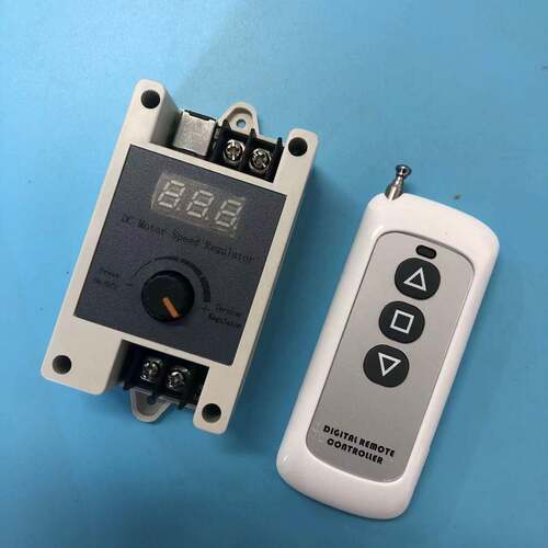 无线遥控直流电机调速器12V24VPWM无极调速开关5A控制器