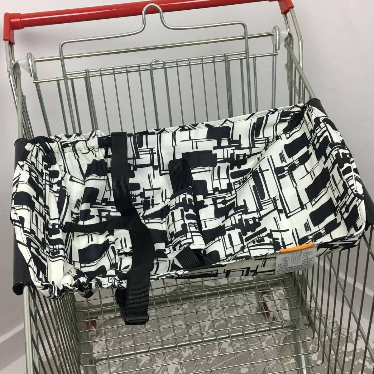 新品可折叠婴儿童购物车坐垫睡床吊床安全出行卫生方便携带