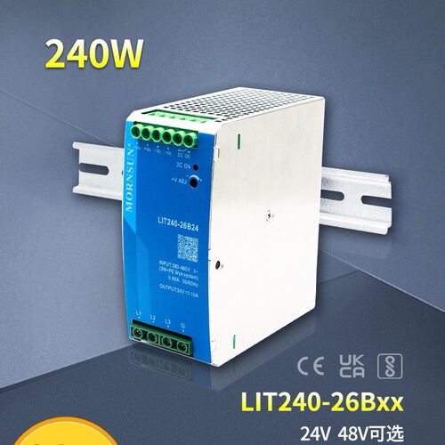 金升阳导轨式开关电源LIF240-26B24/48