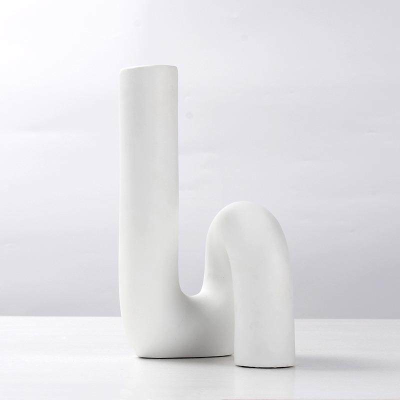 北欧极简花瓶家居客厅扭曲弯管装饰品摆件民宿创意插干花花器摆设,纺织面料/辅料/配套,纺织机械配件,淘宝优惠券,粉丝福利购,淘宝优惠卷