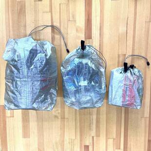 热销粗苯防水抽绳轻量户外露营餐具洗漱急救收纳包袋