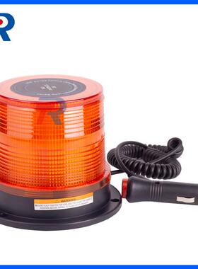 30LED工程车警示灯黄色LED汽车爆闪灯频闪灯校车吸顶灯12-24V