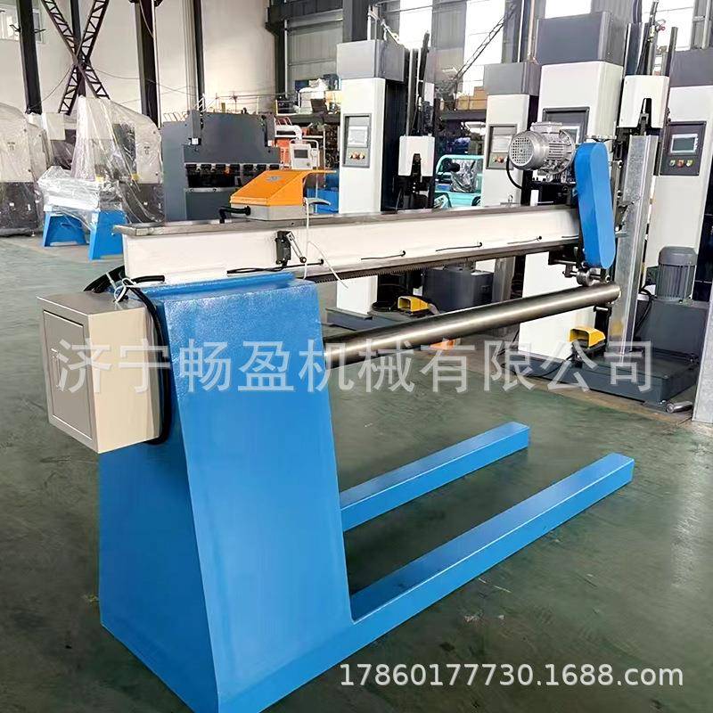 圆管合缝机矩形圆形风管咬口机通风管道设备白铁皮单平口合缝机