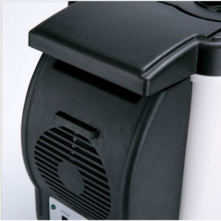 汽车车载专用小冰箱 冷热两用 迷你小冰箱 便携式车用6L冷藏箱12V
