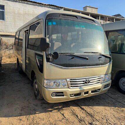 出口丰田考斯特中小型客车19座23座舒适座椅电动门海狮中巴车