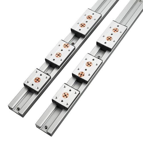 双轴心直线导轨SGR10滑块SGB10内置滚轮锁紧高速全国销售