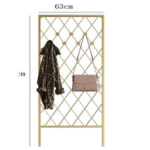 卧室挂衣架落地转角创意带角墙玄关镜子衣帽架拐轻奢靠形省空间梯