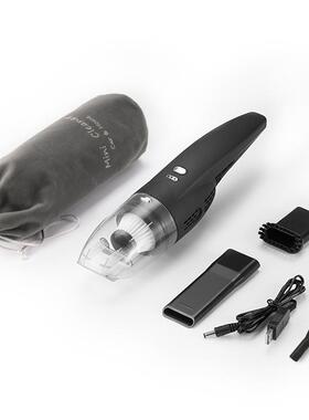 5000pa大吸力迷你无线吸尘器电量显示小巧便携式真空桌面吸尘器