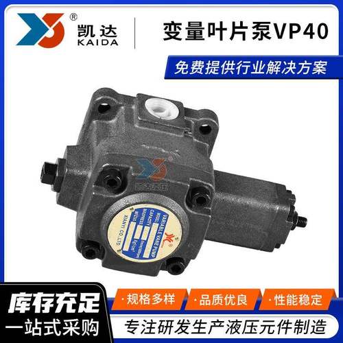 液压泵变量叶片泵VP40低压高压可变容量轮叶帮浦