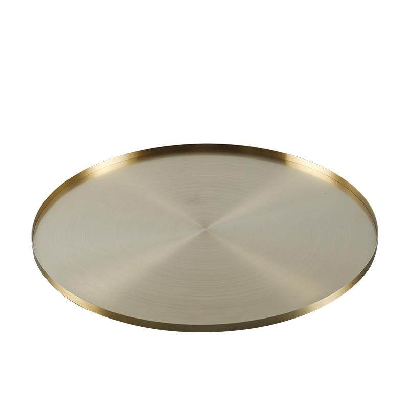 简约现代极简黑钛金属托盘金属托盘摆件茶几电视柜餐桌收纳装饰,电子元器件市场,其它元器件,淘宝优惠券,粉丝福利购,淘宝优惠卷