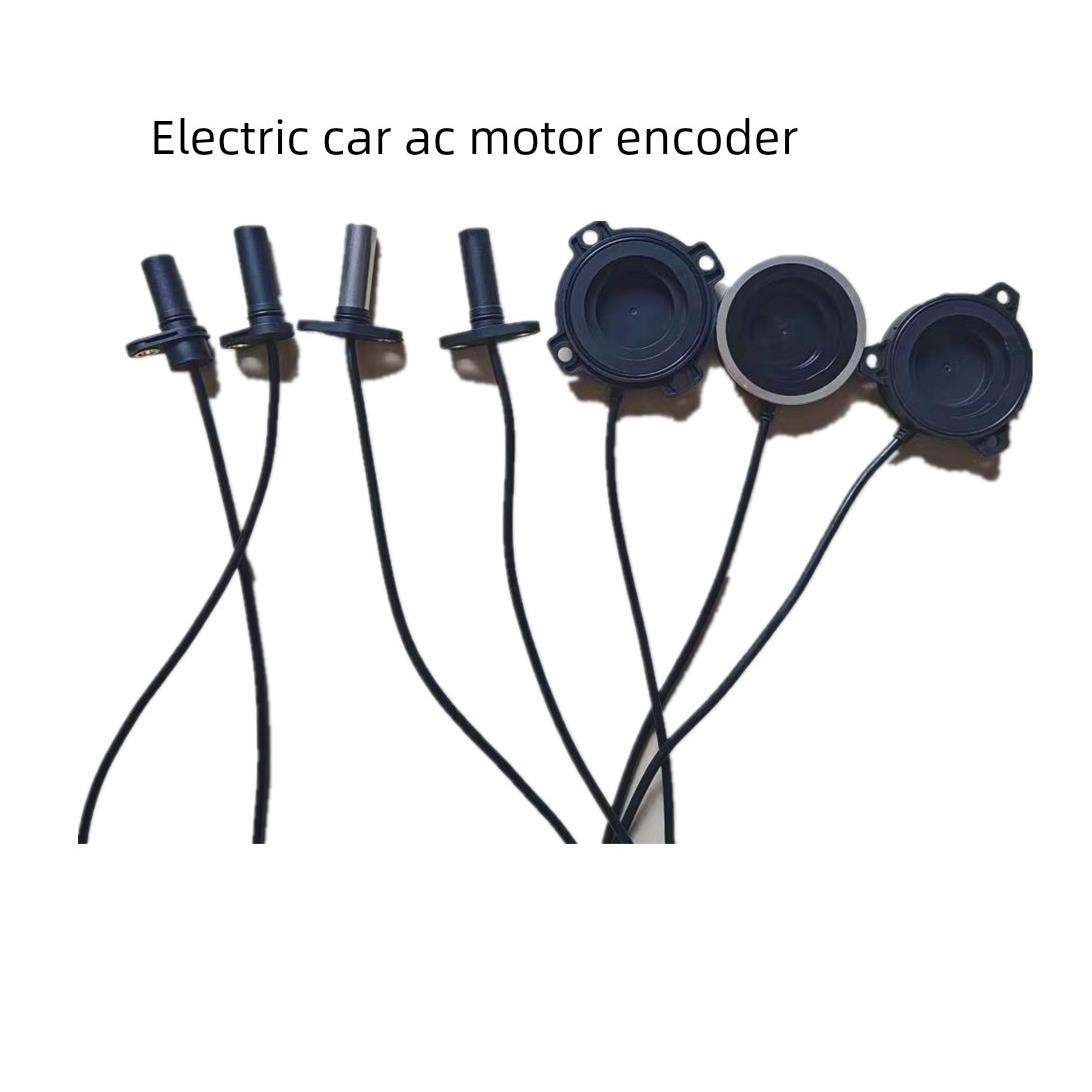 适用于玉洁道爵金鹏领先君威力驰电动车交流电机编码器48齿64齿