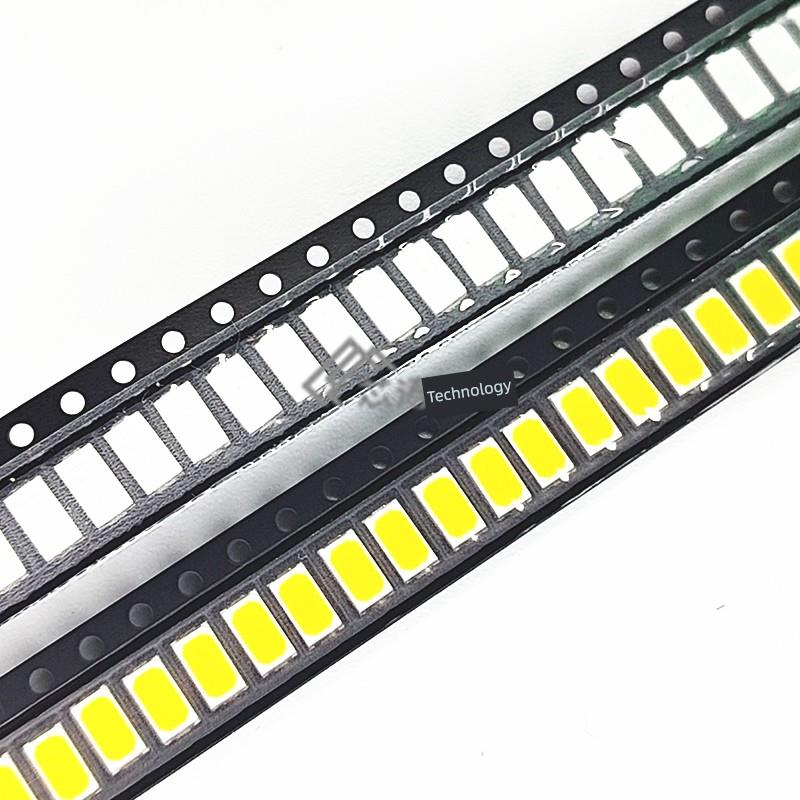 超亮Led灯珠5730正白光/暖白光贴片Led发光二极管红蓝翡翠绿