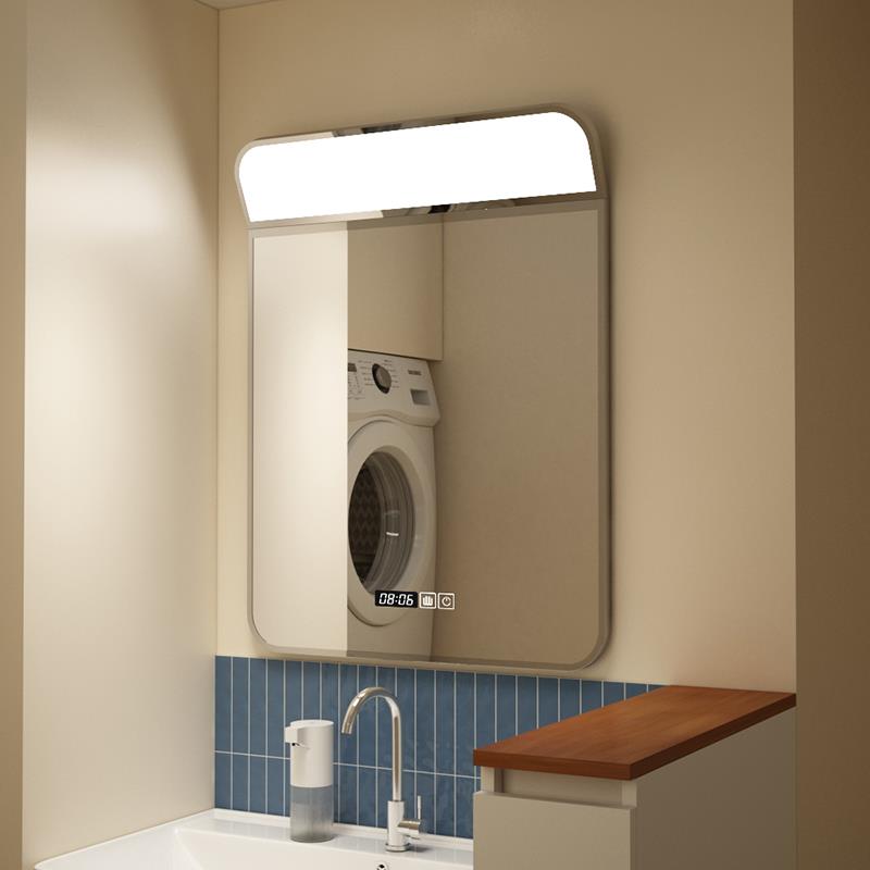 智能镜子led镜前灯光除雾304不锈钢壁挂墙式卫浴室柜包豪斯中古风