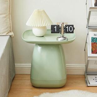 北欧沙发边几家用客厅现代简约小茶几小户型简易茶桌奶油风小圆几