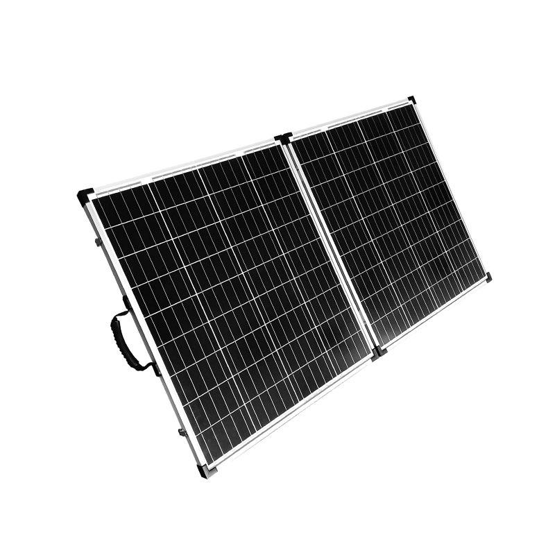 越南直销北美200w户外光伏折叠太阳能板组件单晶硅便携式太阳能板