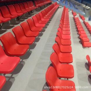 大量供应室内室外直立斜挂中空吹塑座椅塑料固定座椅水泥台阶用