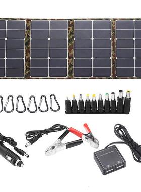 太阳能板sunpower80W太阳能折叠包储能电源太阳能电池板光伏组件