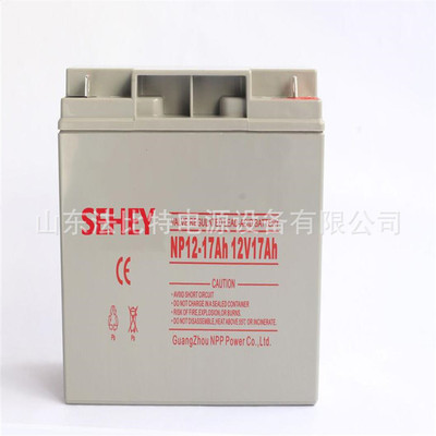 SEHY铅酸蓄电池NP12-17Ah免维护12V17Ah质保一年西力电池