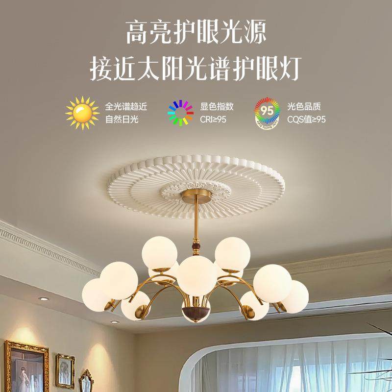 复制法式中古吊灯客厅灯新款实木大厅主灯复古卧室餐厅灯南洋灯具,鲜花速递/花卉仿真/绿植园艺,割草机/草坪机,淘宝优惠券,粉丝福利购,淘宝优惠卷