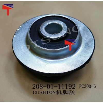 PC300-6 S6D108 发动机机脚胶 208-01-11192