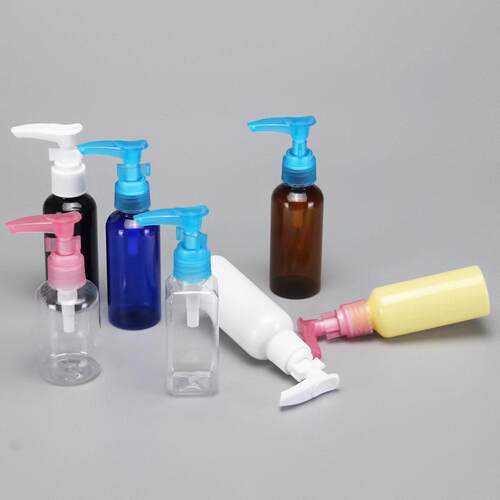 0ml毫PPP升乳液5装 pet明夹子分泵按压透 旅行装塑料