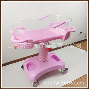 新生儿床abs透明盆可倾斜升降月子中心婴儿车多功能宝宝床