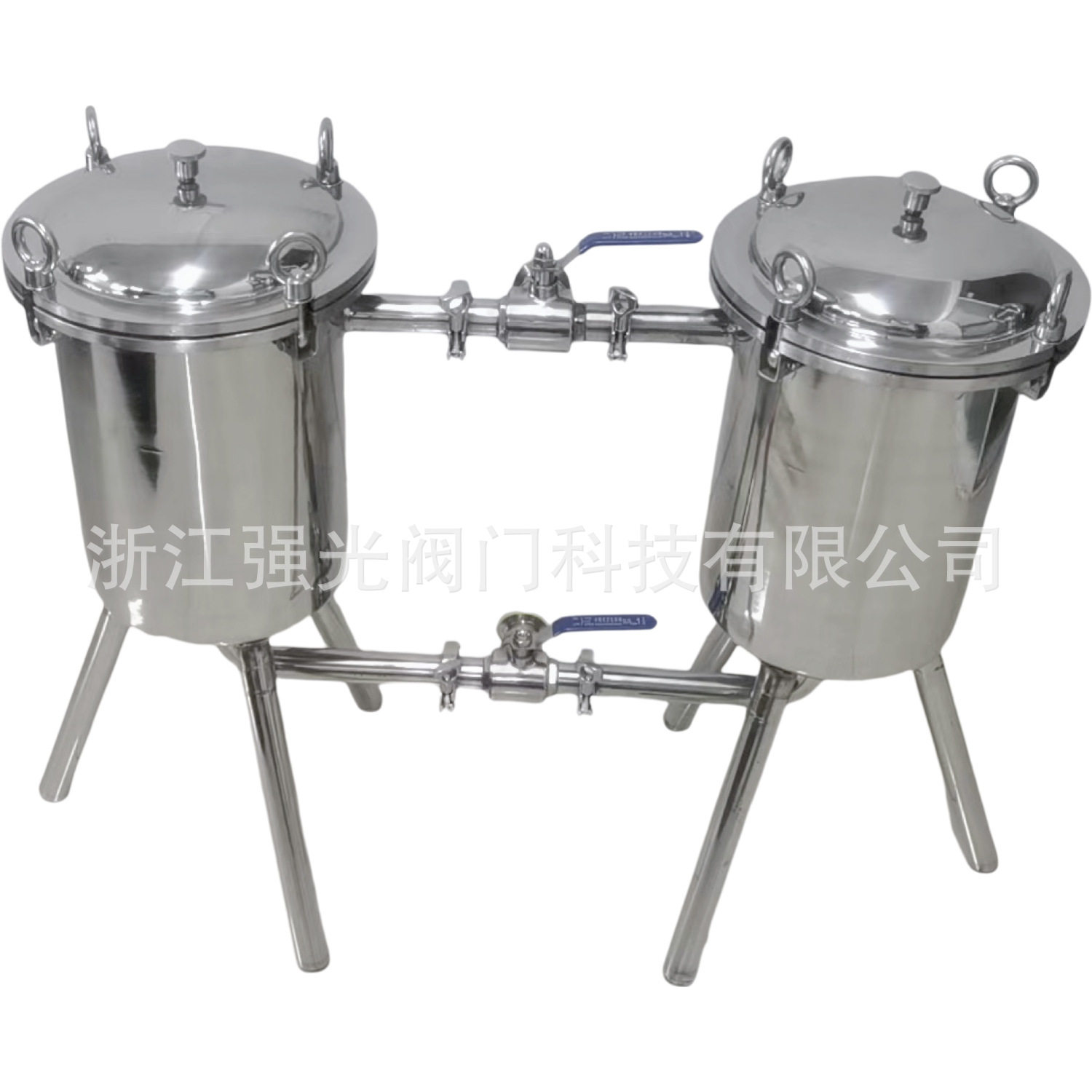 卫生级双桶过滤器茶饮料、豆奶、花生奶、红茶、绿茶过滤器