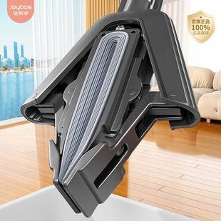 好用海绵头拖把2024新款家用一拖净免手洗对折挤水吸水胶棉拖布