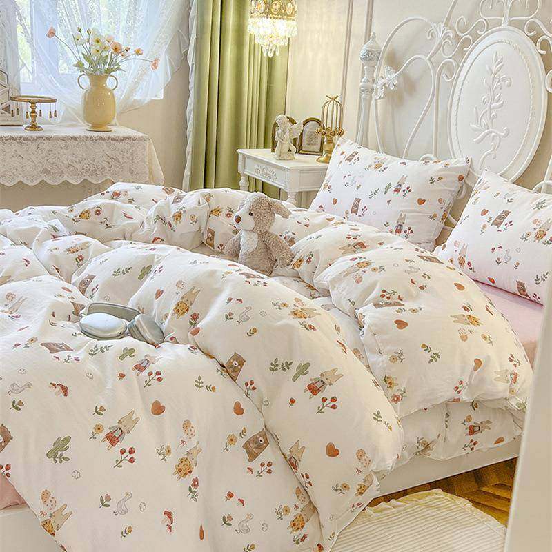 A类云感棉双层纱全棉四件套母婴级裸睡软糯床单床笠款家用宿舍床,纺织面料/辅料/配套,纺织机械配件,淘宝优惠券,粉丝福利购,淘宝优惠卷