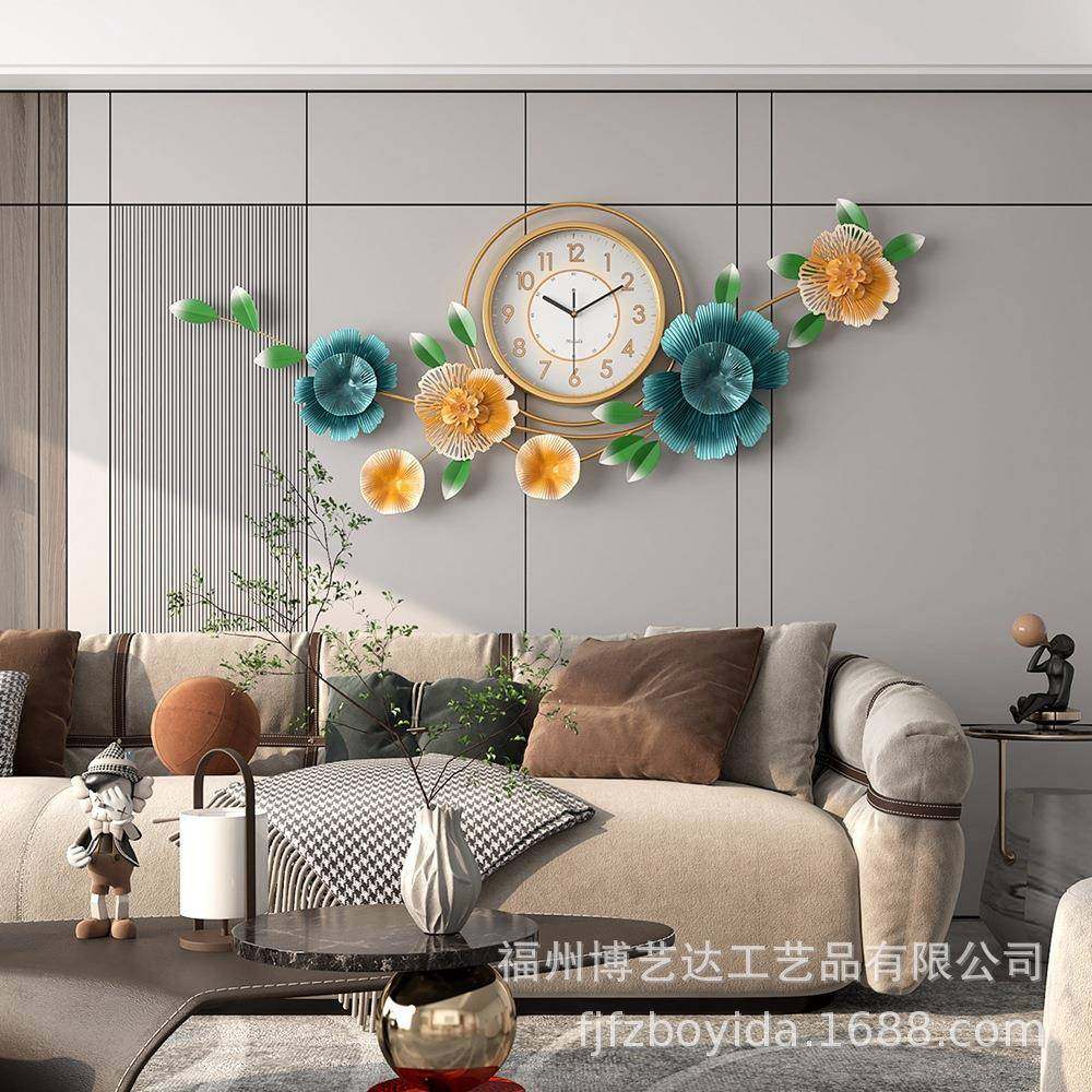 家用时尚创意钟表客厅现代装饰挂钟艺术轻奢风北欧式卧室挂墙时钟,畜牧/养殖物资,畜牧/养殖器械,淘宝优惠券,粉丝福利购,淘宝优惠卷