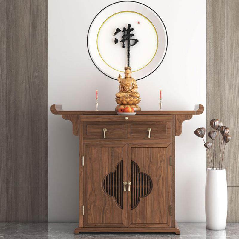 黑胡桃实木供桌佛台家用简约客厅香火桌现代贡桌佛柜财神香案神台,畜牧/养殖物资,畜牧/养殖器械,淘宝优惠券,粉丝福利购,淘宝优惠卷