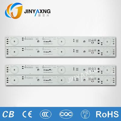 LED铝基板洗墙灯带透镜孔铝基板，3535灯珠大量现货供应