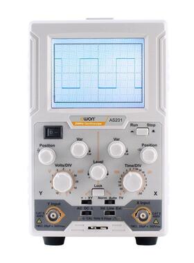 OWON模拟示波器20MHz单通AS201