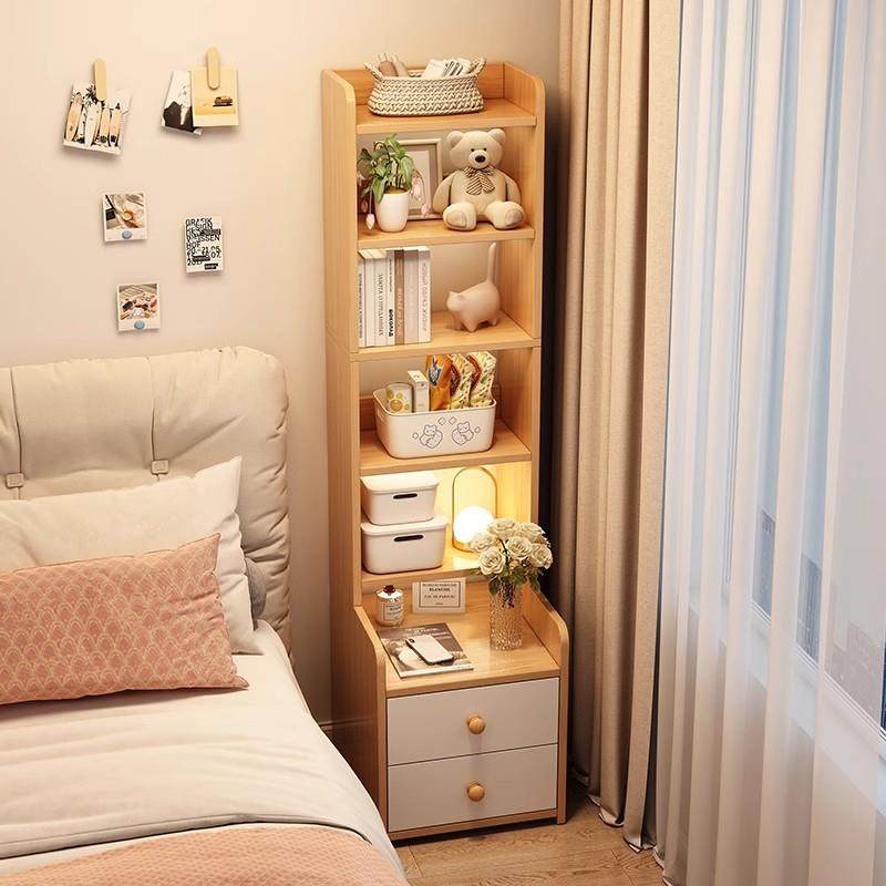 床头柜储物柜一体卧室收纳柜替代品出租房用设计感小众夹缝小边柜,节庆用品/礼品,新娘配件,淘宝优惠券,粉丝福利购,淘宝优惠卷