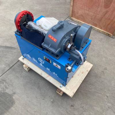 钢结构电动套丝机YWG-A11圆钢螺纹制作机地脚螺栓套丝机