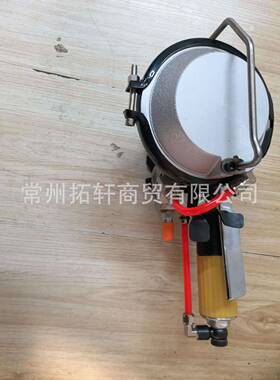 气动钢带铁皮一体收紧咬口一台完成打包机ZG19-16