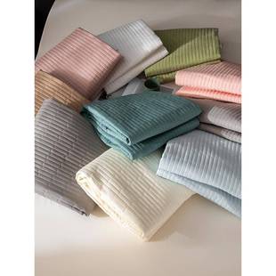 简约全棉绗缝夹棉床笠加高加厚床垫保护套纯棉可水洗床罩防滑1.8m