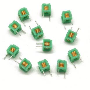 5.5T无线接收模压电感 5.5T可调电感MD0505