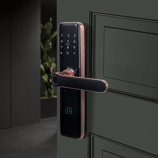帕戈智能锁室内指纹锁家用木门办公室密码锁书房卧室锁感应锁