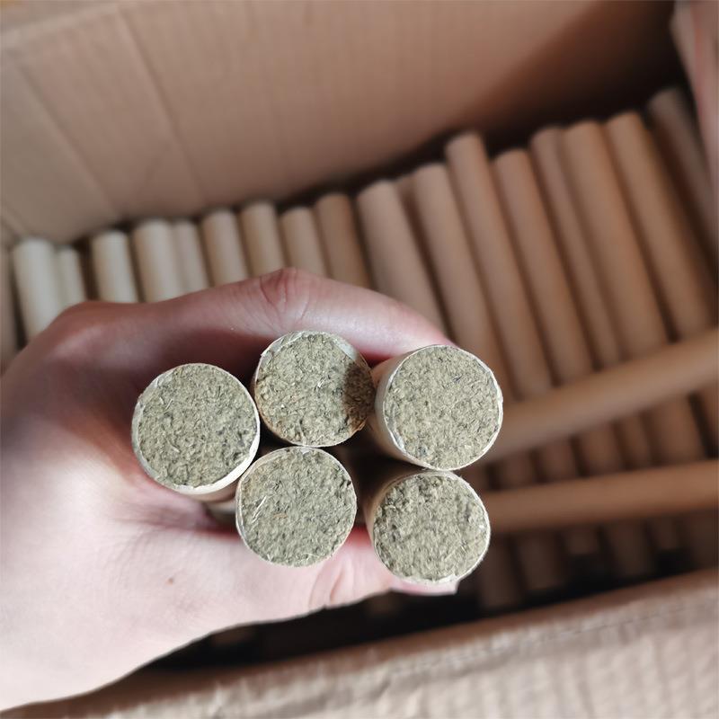 纯艾条手工艾柱家用熏香艾草棒陈艾艾绒柱消毒杀菌熏屋子90支装
