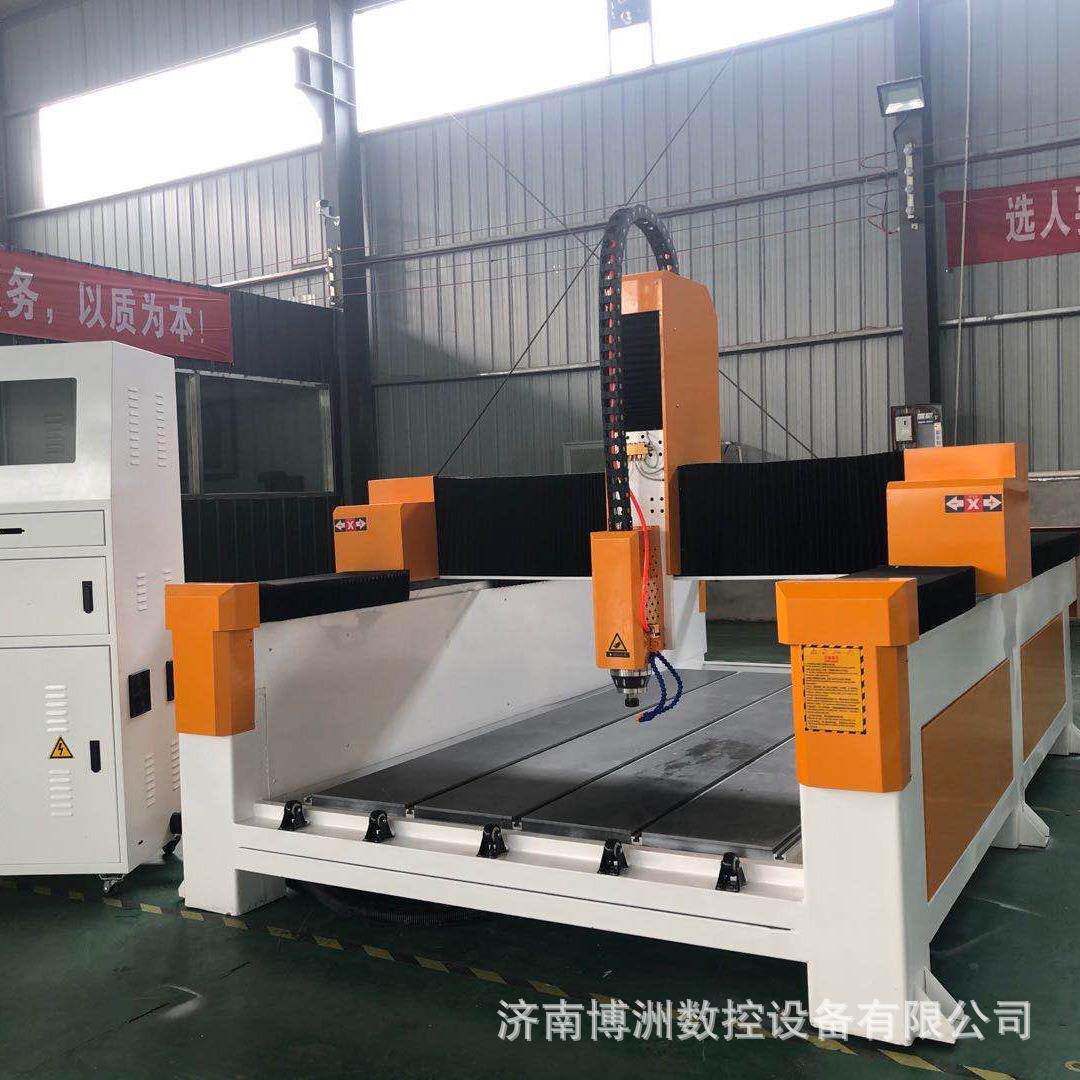 三维立体墓碑石碑石头雕刻机罗马柱雕刻机山东石材雕刻机