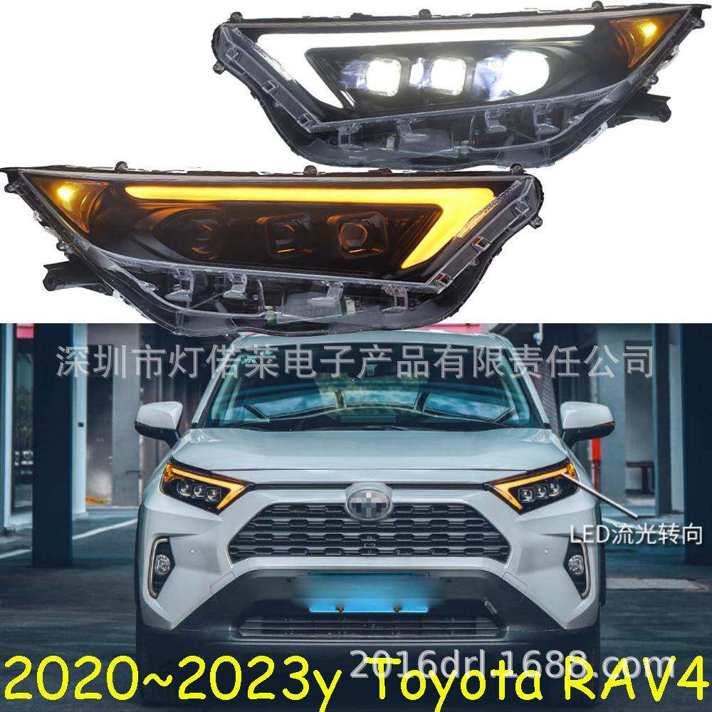 适用于丰田RAV4大灯全LED雾灯日行灯RAV4前照灯2020~2022