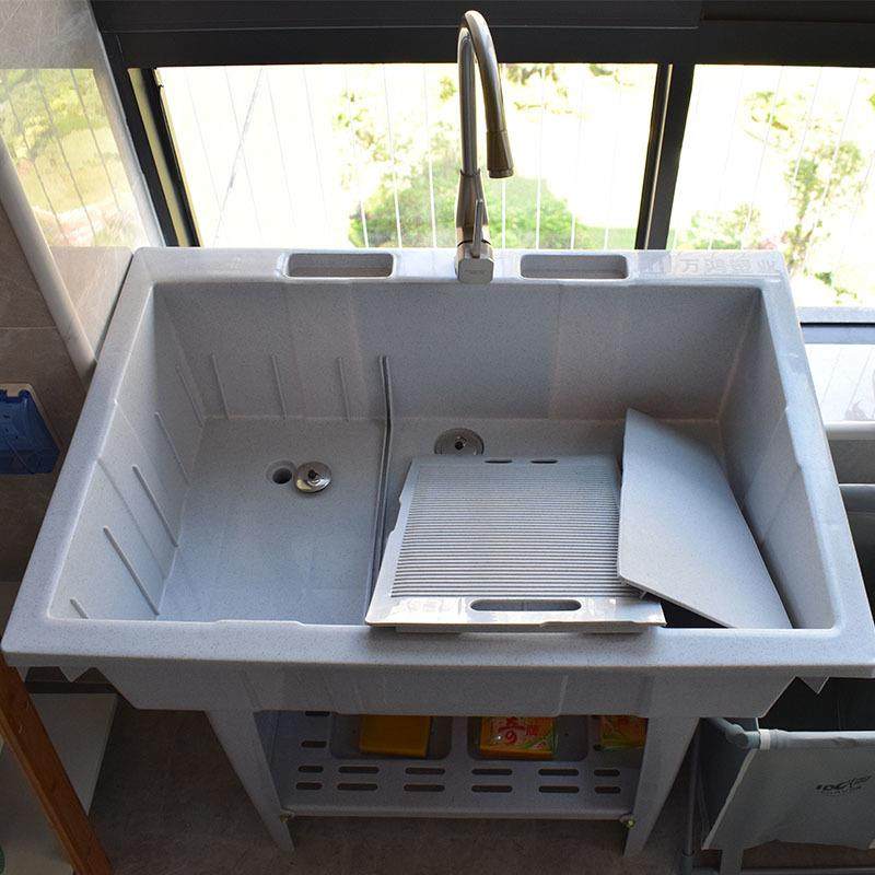 塑料洗衣池洗衣柜浴室柜阳台带搓板落地洗衣盆洗手台加厚洗衣台厂,节庆用品/礼品,新娘配件,淘宝优惠券,粉丝福利购,淘宝优惠卷