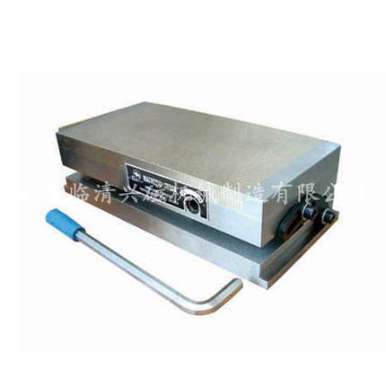 XM42-150*150单倾密极永磁吸盘山东永磁吸盘生产厂家