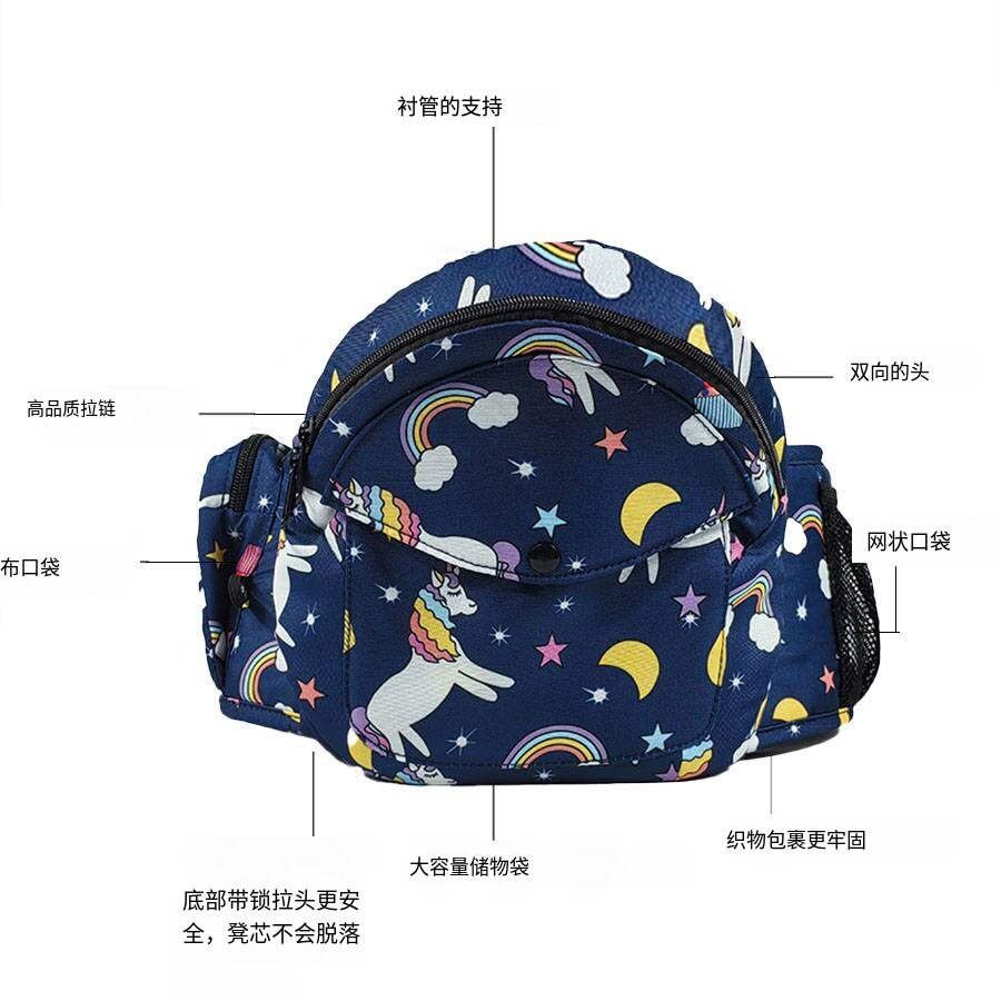 亚马逊腰凳臀部婴儿背带可调节安全座椅婴幼儿便携抱凳抱娃神器