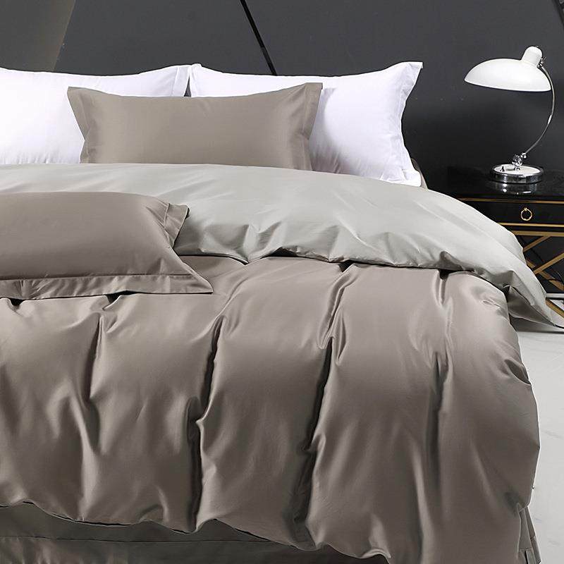 A类高支轻奢长绒棉四件套100全棉纯棉贡缎简约床单床笠款被套罩,收纳整理,烫衣板及配件,淘宝优惠券,粉丝福利购,淘宝优惠卷