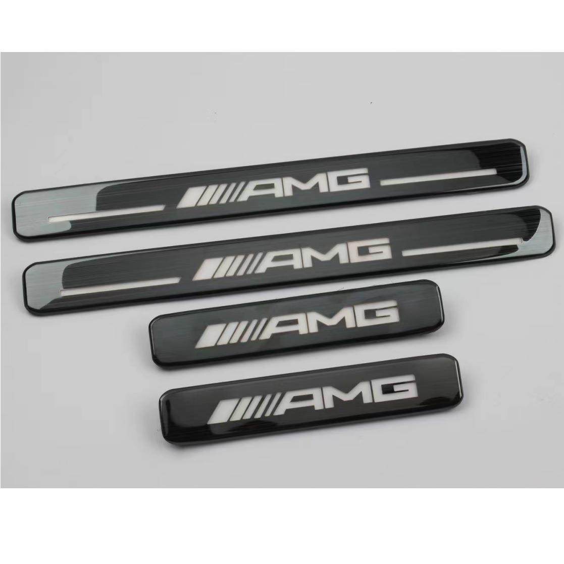 19-23benz奔驰大G级W463W464G63AMG带灯门槛条迎宾踏板doorsill