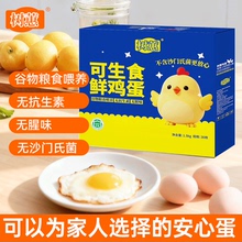 【树蕙旗舰店】可生食鲜鸡蛋30枚