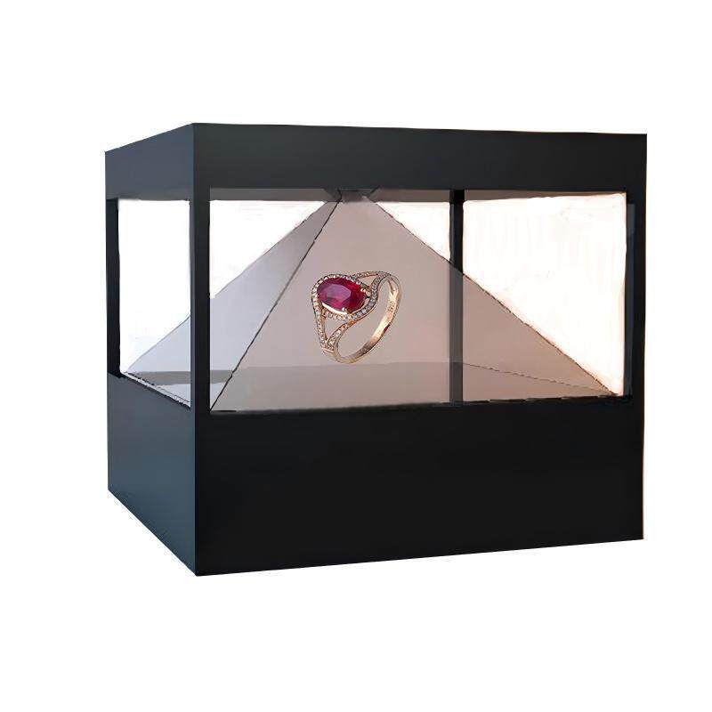 正立倒立金字塔360全息展示柜裸眼3D全息展示珠宝建筑/手机/汽车