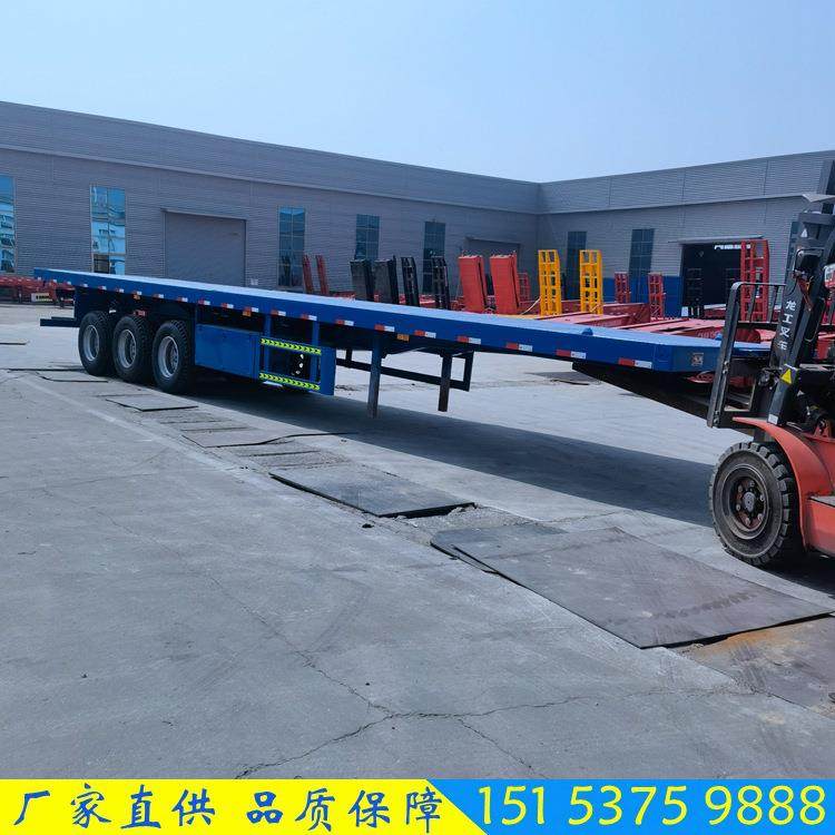 平板运输半挂车集装箱 抽拉式平板半挂车 货物运输牵引平板车拖车,农机/农具/农膜,农用运输车辆,淘宝优惠券,粉丝福利购,淘宝优惠卷